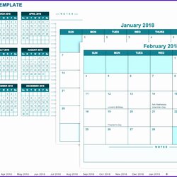 Excel Calendar Templates Free Template Quarterly Example Unique Of