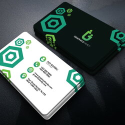 Wizard Simple Visiting Card Design In