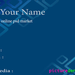 Sublime Simple Visiting Card For Personal Use Picture Density