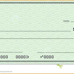 Out Of This World Blank Check Template Business Checks Free Brochure Cheque Regarding Cheques Fake Awful