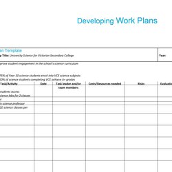 Smashing Project Work Plan Template Templates Excel Word Samples Kb Wonderful Concept