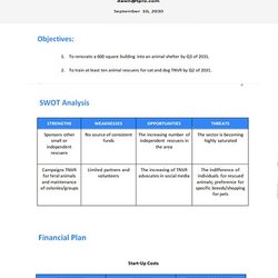 The Highest Standard Free Business Plan Templates In Microsoft Word Doc Template Nonprofit Editable