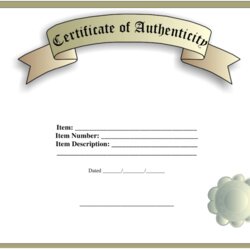 Swell Certificates Of Authenticity Templates With Regard To Encrypt Salvatore Memorabilia