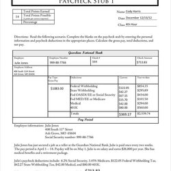 Out Of This World Free Printable Blank Check Stubs Stub Paycheck Independent Payroll Pertaining Examples