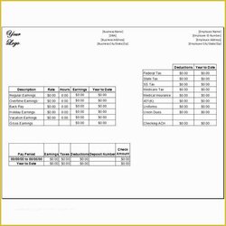 Spiffing Free Check Stub Template Of Create Print Out Pay Stubs Payroll Paycheck Blank Invoice Download For