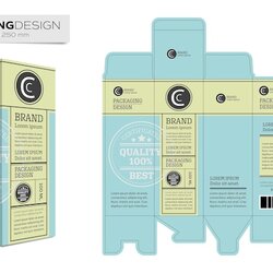 Wonderful Premium Vector Packaging Design Template Box Layout For Cosmetic Product