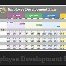 Smashing Training And Development Plan Example Beautiful Employee Template Sample Planning