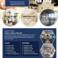 Outstanding All Time Needed Free Flyer Templates For Ms Word Property Template In
