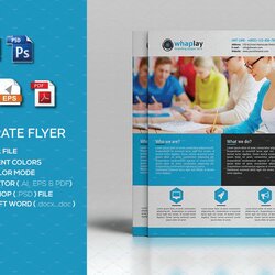Sterling Flyer Templates In Word Cards Design Flyers Corporate Visiting Photo With