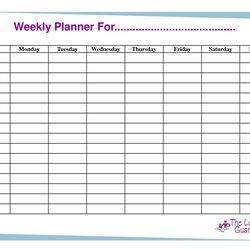 Sterling Best Free Fill In Weekly Schedule Get Your Calendar Printable Blank With Times Inspiration Design