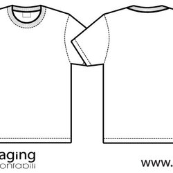 Super Vector Template Download Free Art Vectors Shirt Sweatshirt Tee Shirts Outline Blank Templates Women Via