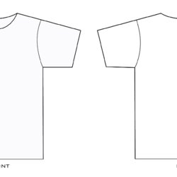 Legit Shirt Template Front Back Tee Templates Size Competition Quotes