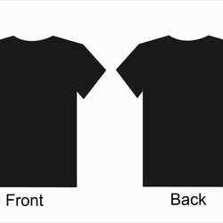 Tremendous Shirt Template Free Design Of View