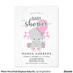 Perfect Pin On Elephant Baby Shower Invitations