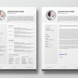 Sterling Professional Single Page Resume By Cart