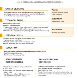 Superb Simple And Basic Resume Templates For All Template Single Page