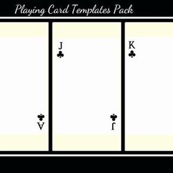 Legit Playing Card Template For Word Fresh Free