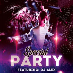 Party Event Flyer Templates Free Download Printable