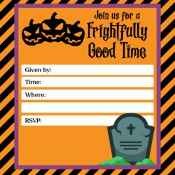 Great Best Halloween Free Printable Menu Templates For At Invitation Template Microsoft Word