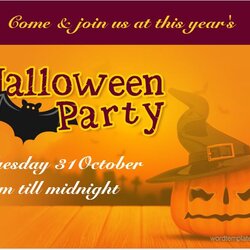 Halloween Party Invitation Cards For Ms Word Formal Templates Microsoft Card Rev