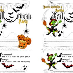 Halloween Party Invitation Card Edit Fill Sign Online Printable