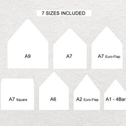 Smashing Envelope Liner Template Square Flap Printable Documents