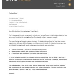 Free Cover Letter Template For Your Resume Copy Paste Everest Gold