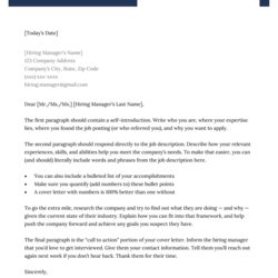 Sterling Free Cover Letter Template For Your Resume Copy Paste Professional Dark Blue