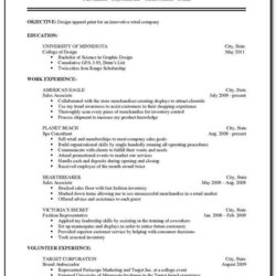 Superb Resume Examples For Internal Job Posting Of Resumes Printable
