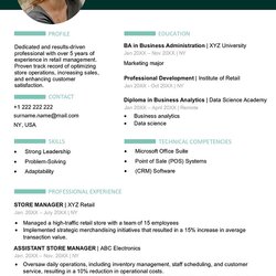 Smashing Personal Resume Example In Word Format Free Download Template Templates Vitae Curriculum
