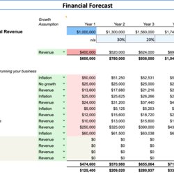Capital Simple Financial Planning Guide For Small Business Projections Projection Screen Shot At Am