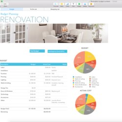 Supreme Residential Construction Budget Template Excel Remodeling Spreadsheet