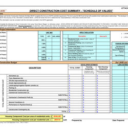 Residential Construction Budget Template Excel Schedule Spreadsheet Cost Project Estimate Tracking Building