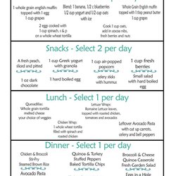 Superb Clean Eating Menu Plan Week Homemade For Meal Weekly Diet Weight Loss Breakfast Dinner Recipes Healthy
