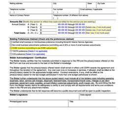 Swell Free Contractor Proposal Template Construction