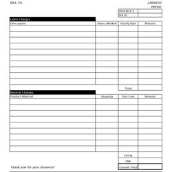 Swell Invoice Template Printable Business Form
