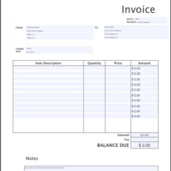Fantastic Invoice Template For In Word Simple Screen Shot At Pm
