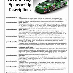 The Highest Standard Free Sponsorship Proposal Template Luxury Best Of Racing Motocross Dirt Levels Resume