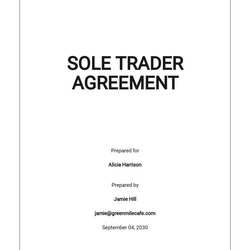Capital Sole Distributor Agreement Template Google Docs Word Apple Pages Trader