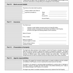 Sole Agent Agreement Sample Free To Edit Download Print Form