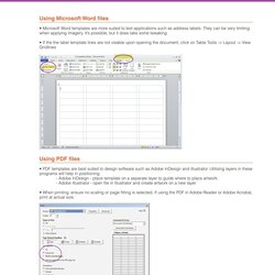 Microsoft Word Label Templates Labels Template Tips
