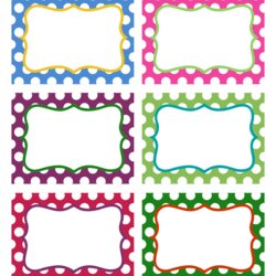 Smashing Free Printable Label Template Templates Candy