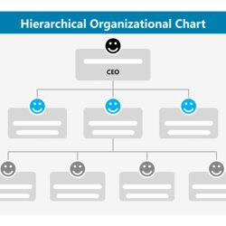Terrific Free Editable Hierarchical Organizational Chart Examples
