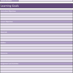 Super Lesson Plan Template Word
