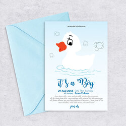 Peerless Baby Shower Flyer Template By