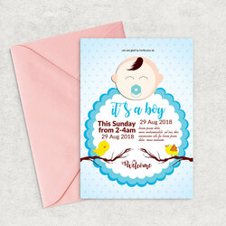 Sterling Baby Shower Flyer Template By Cart