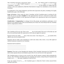 Legit Get Consulting Agreement Template For Your Business
