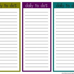 Daily List Template Printable Task Simple Monthly Templates Little Word Checklist Lists Found Excel Format