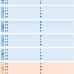 Excellent Daily To Do List Templates For Excel Template Printable Lists Task Checklist Spreadsheet Family