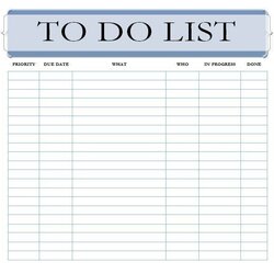 Peerless Daily List Template Well Designed Printable To Do Templates Spreadsheet Checklist Microsoft Sheets